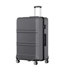 20 24 28 32 Inch Suitcase ABS PC Hard Shell Luggage Carry On Cabin Check In XL Extra Large Lightweight Spinner Wheels TSA Lock 3 Piece Set Travel - Grey - View 13