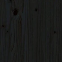 Testiera vidaXL nera 95,5x4x100 cm in legno massello di pino - Multicolore - Visualizzare 5