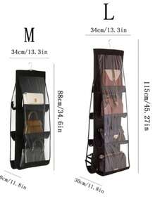 1 Peça de Bolsa Suspensa de Armazenamento de 6/8 Grades, Armário e Rack de Suspensão Doméstica de Dormitório, Rack de Bolso Multicamadas, Bolsa de Armazenamento de Ombro Único, Decoração, Decoração de Feriado, Decoração de Quarto, Decoração Doméstica, Decoração de Quarto, Vestido, Calça, Sapato, Denim, Bota, Saia, Quarto, Bolsa de Armazenamento, Bolsa de Armazenamento, Armazenamento Doméstico, Camiseta Branca Feminina, Calça Preta Feminina, Roupa de Inverno Feminina, Vestido, Roupa de Inverno Feminina, Roupa Elegante Feminina