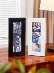 2x6 Inch Multifunctional Photo Frame Stand, Tabletop Picture Display Holder For Bedroom Nightstand, Office Desk, Living Room - Multicolor - View 10