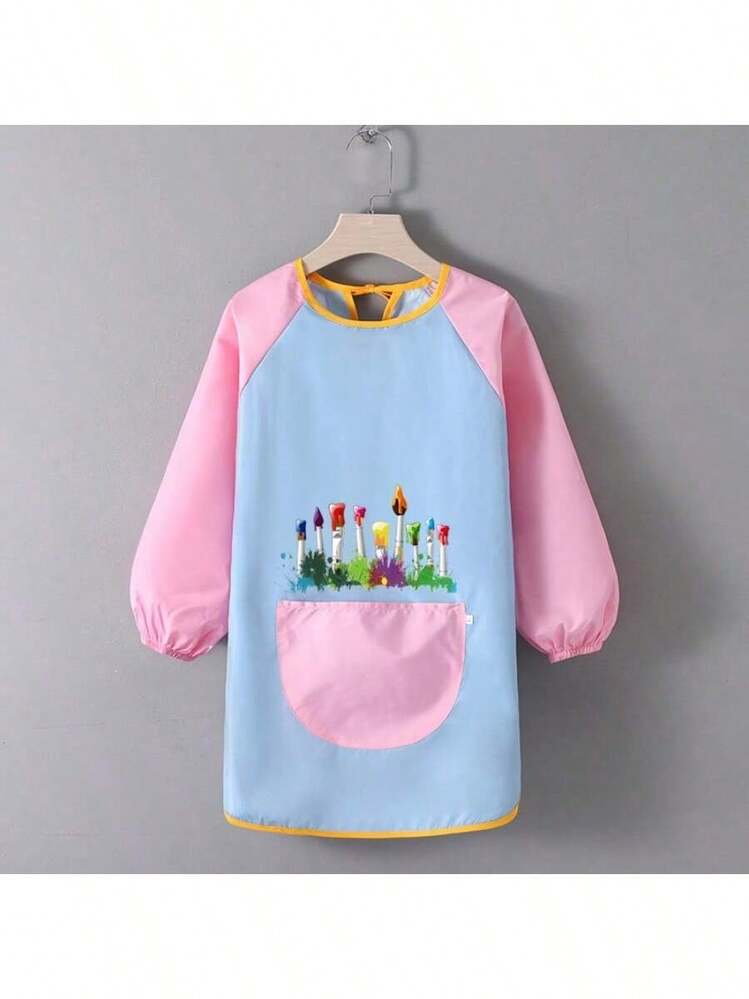 Grembiule Da Pittura Per Bambini, Impermeabile, Per Bambini, Con