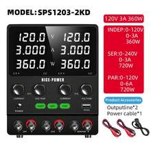 Dual-Channel Benchtop Power Supply, 4-In-1 Adjustable Power Supply, Serial-Parallel Function, Enhanced OCP/OVP Output Switch, Memory - SPS1203-2KD 120V3A - 查看 12