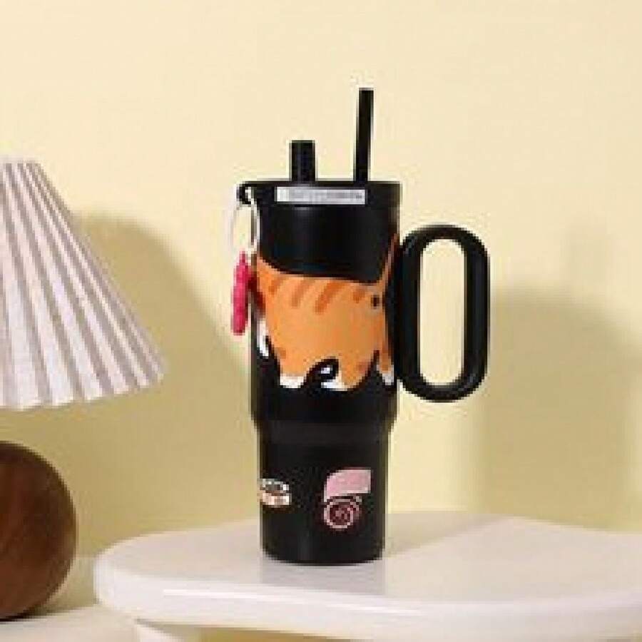 Tea Mug With Handle, Portable, High-Value Car Mug