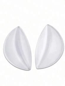 QKC 1 Pasang Bantalan Tumit Silikon, Sol Anti Selip, Sisipan Penopang Lengkungan Kaki yang Nyaman untuk Olahraga - Clear - View 5
