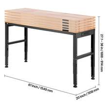 Estaciones de soldadura - 61 x 20 Zoll ohne Räder - Ver 10