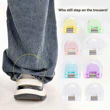 5/8/12pcs Pants Leg Hem Clips, Invisible Hem Clips To Shorten Pants Quickly - Multicolor - View 12