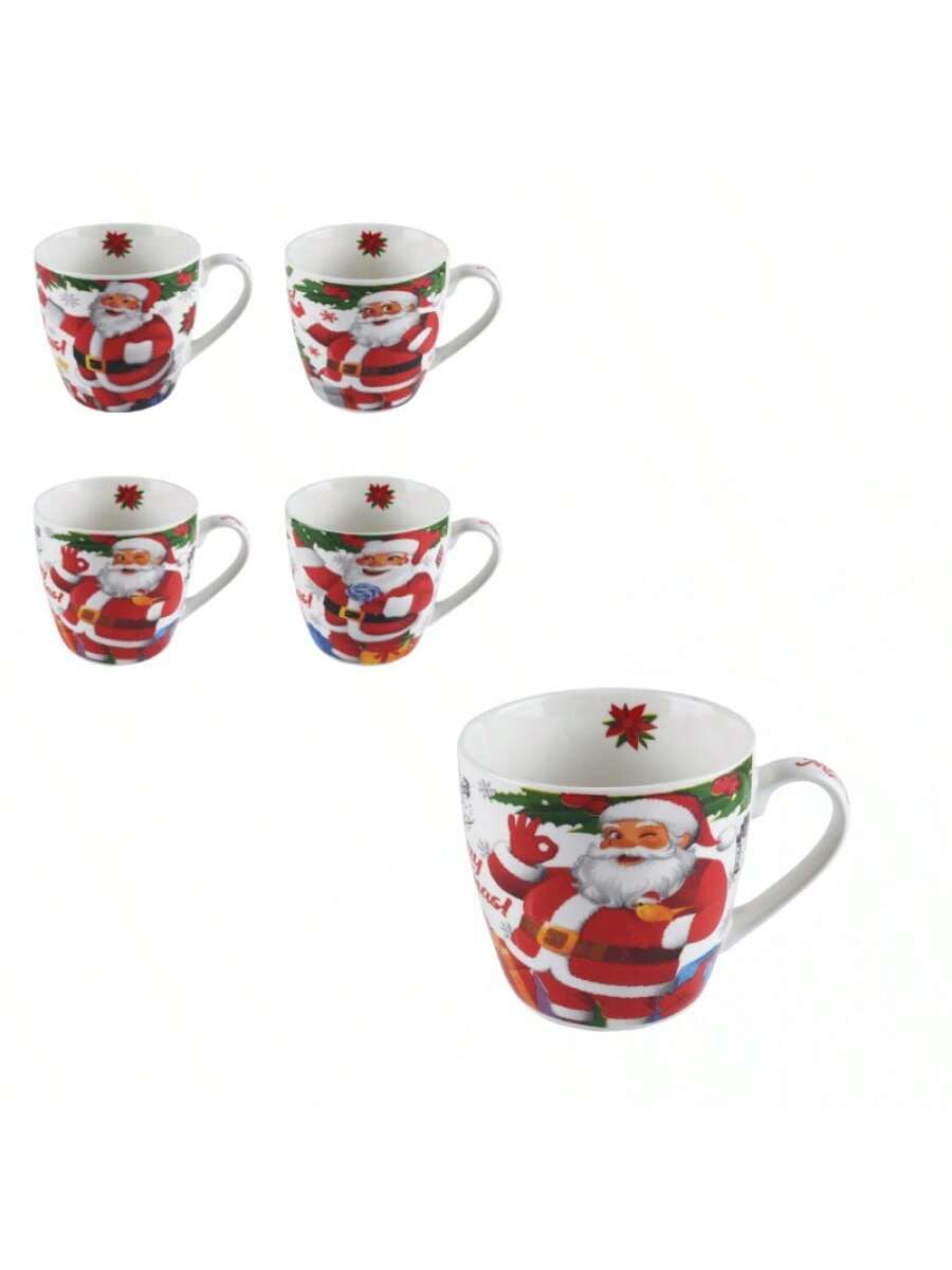 Taza de cerámica de 450 ml - Temática navideña