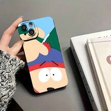 Estuche para teléfono con diseño de personaje de Stan Marsh Compatible con estuches para teléfonos   17  16 Pro Max  15 Pro Max  13 y  12 Hecho de material de TPU que brinda protección contra golpes y caídas Un gran regalo para familiares, amigos, seres queridos, novios, novias y para Navidad - Negro - Ver 5