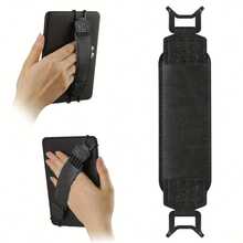 6-7-Inch E-Reader Tablet Soft Wristband - High-Elasticity PU Leather Adjustable Finger Grip Design, Portable Design, Durable And Suitable For Frequent Travelers - Black1 - View 6