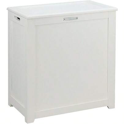RH5513WHITE Storage Laundry Hamper White