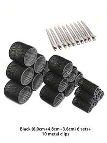 Curling Iron Set, Long Lasting Spiral Hair Curler, Large/Medium/Small Curling Wand Set With 1 Stainless Steel Clips And Storage Bag,Hair Curlers,Curly Hair Brush,Rollers,Curly Hair Products,Curler,Rollers For Hair,Hair Curl,Curly Hair Tools,Hair Roller,Hair,Hair Rollers,Curly Hair,Heatless Curl,Heatless Curls,Hair Curler,Barber,Hair Tools, - Multicolor - View 3