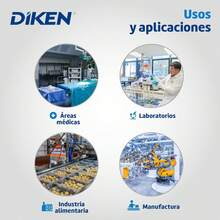 DIKEN piezas de Cubrezapato Desechable Antiderrapante |   Unidad Talla, Polipropileno Blanco. - 1 - Ver 5