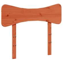 Tête de lit vidaXL, marron ciré, 100 cm, en pin massif - Multicolore - Voir 10