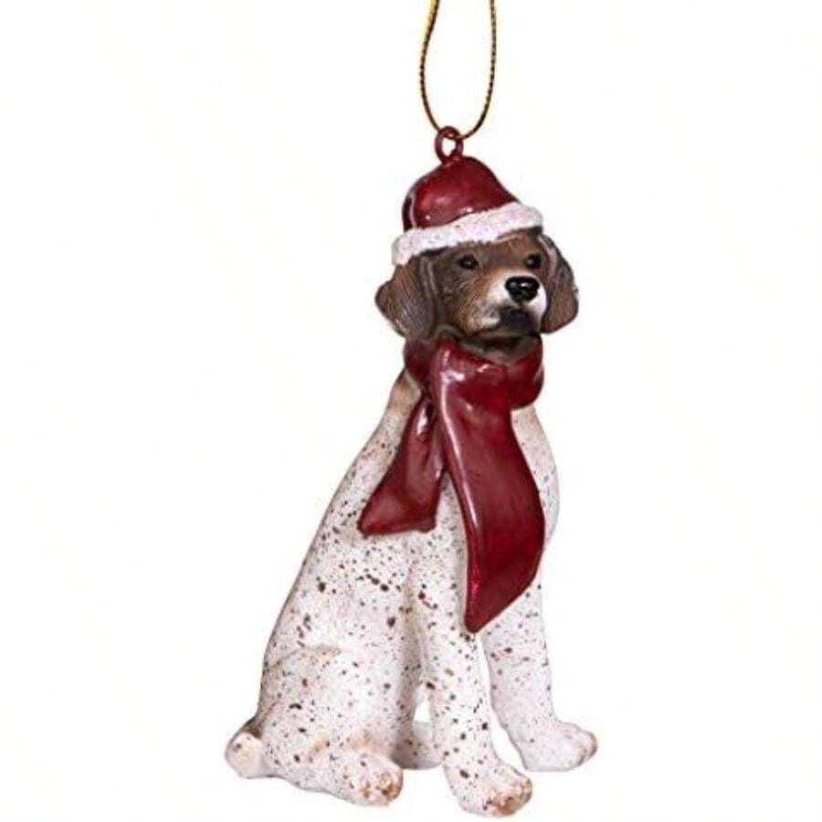 Adornos navideños con diseño de Perros, , Color Completo, 1(Pointer) - Multicolor - Ver 1