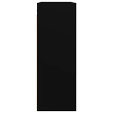 Mobiletto a muro vidaXL nero 69,5x32,5x90 cm - Multicolore - Visualizzare 6
