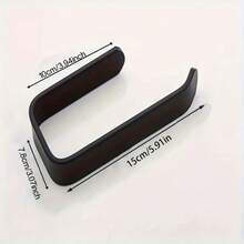 No Drill Toilet Paper Holder, Bathroom Tissue Roll Rack, Wall-Mounted Toilet Paper Dispenser, Toilet Paper Holder, Bathroom Storage Rack, This Plastic Tissue Holder Can Be Installed In The Kitchen Without Drilling. This Self-Adhesive Paper Towel Holder Can Be Used As A Bathroom Towel Bar Or Wall-Mounted Towel Ring, Ideal For Hanging Towels And Tissues In The Bathroom.