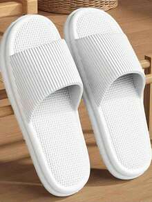 Spring To Summer New Arrival Unisex EVA Home Slippers, Fashionable Simple Style, Soft Lightweight Breathable Material, Non-Slip Anti-Odor Quick Dry Quiet, Indoor Outdoor Wear Men Slides, Shower Shoes - Multicolor - View 21