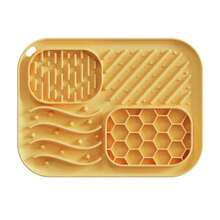 Slow Feeder Mat For Cats And Dogs - Prevent Choking And Spillage, Control Pet Eating Speed, Avoid Food Overflow, PET Slow Feeder+Spoon Set - Multicolor - View 14