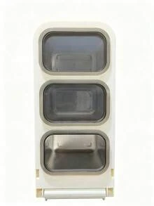 1pc Slanted Large Capacity Pen Holder, Suitable For Desktop Cosmetic Storage Box, Office Organizer Box And School Supplies - Multicolor - View 15