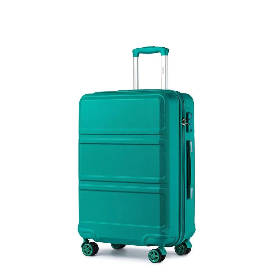 20 24 28 32 Inch Suitcase ABS PC Hard Shell Luggage Carry On Cabin Check In XL Extra Large Lightweight Spinner Wheels TSA Lock 3 Piece Set Travel