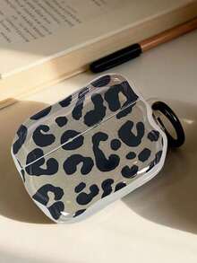 Custodia per auricolari a pois trasparente compatibile con Apple 1a/2a/3a/4a generazione, custodia protettiva morbida - Trasparente - Visualizzare 3