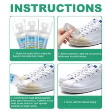 Shoe Edge Stain Remover Waterless Oxidation-Reduction Stain Remover For White Sneakers - 1 - View 6