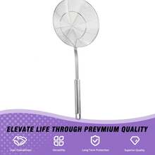 Stainless Steel Oil Strainer Kit Skimmer, Essential For Kitchen