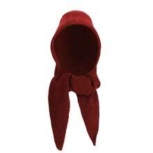 Knitted Winter Balaclava One-Piece Thickened Scarf Cap Women Winter Accessories Hooded Hat Neck Ear Protection Scarf Headgear - 灰色 - 查看 10