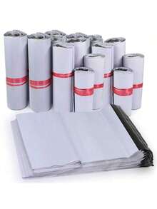 100pcs Thick Courier Bags, Logistics Packaging Bags, Thick Courier Bags, Logistics Packaging Bags, Clothing Delivery Packaging Bags, Resealable Packaging Bags, Multiple Sizes Available, Clothing Courier Packaging Bags, Resealable Packaging Bags, Multiple Sizes Available - Multicolor - View 3