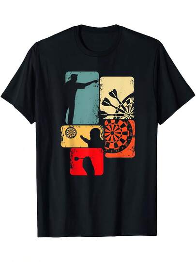 Women-Shirt Tshirt Dart Player Darts Men-Shirt