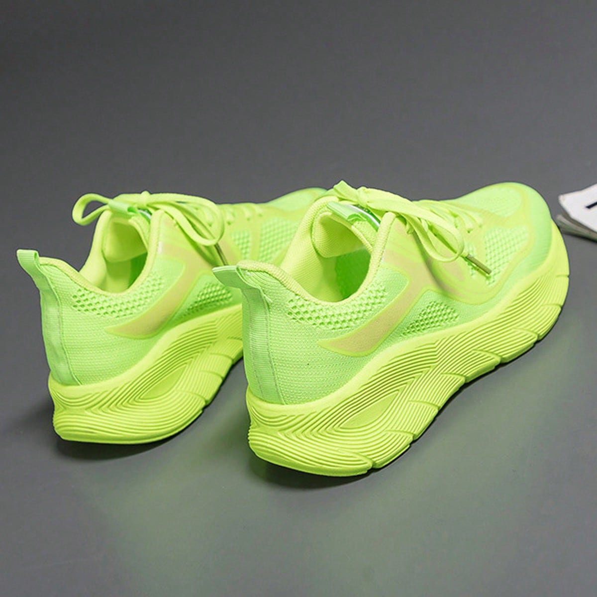 Breathable Mesh Thick-Sole Chunky Sneakers, Unisex Platform Shoes, Criss-Cross Strap Outdoor Sports Shoes For Spring, Summer, Autumn