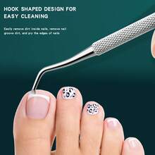 3件套修脚工具，包括1个不锈钢指甲钳、1个葫芦形足部护理剪和1个多功能工具