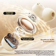 Lenovo EA289 Dot Style Bluetooth Earbuds - Wireless Mini In-Ear TWS Earphones, ENC Active Noise Cancellation, 28Hrs Battery Life, Secure Fit For Sports & Workouts, HD Calling/Music, Compatible With IPhone, Android Phones & Tablets - Multicolor - View 8