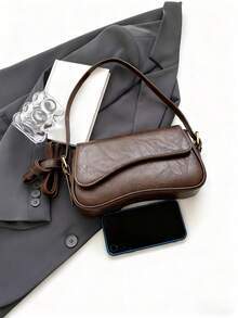 Hợp thời Và Đúng mốt Của phụ nữ Túi đeo vai Cho công việc - Cà phê nâu - Xem 6