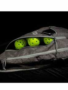 Franklin Sports Pickleball Bag - Official Bag of the US Open - Gray/Gray - Gris Claro - Ver 5