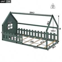 Bed Frames - Green - View 3