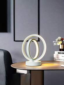 LED地球梦境台灯，创意音符造型夜灯，低功耗床头/办公桌灯，柔和灯光，适合阅读、卧室、房间、办公室，营造温暖氛围照明。 - 彩色 - 查看 9