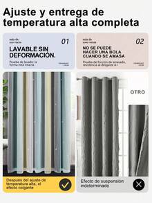 1/2pcs 132/160/214cm Estrella Cortinas,Cortinas de Dormitorio con Paneles Draperie de Doble Capa Colorida, Cortinas opacas con diseño de arcoíris degradado, dormitorio, sala de estar, oscurecimiento a rayas, doble capa, con corte de estrella, decoración del hogar, cortinas de ventana con ojales degradados,Antifrío, Cortinas Opacas de Estrellas para Salón, Decoración,Insonorización, aislamiento térmico Artículos para Ventanas / Cortinas - Brote Verde - Ver 3