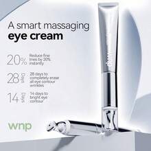 [WNP Official Shop]  Electronic Massaging Eye Cream | Built-In Vibrating Applicator | Helps Reduce Fine Lines And Dark Circles | Targets Puffiness And Eye Bags | Firms And Lifts | Powered By Peptides - 白色 - 查看 10