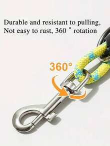 Heavy Duty Dog Leash, Escape Proof Traction Rope For Medium & Large Dogs, P-Chain Dog Walking Lead - Multicolor - View 8