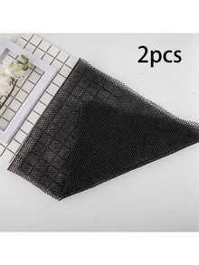 2件套非洲网状去角质浴巾套装，双面设计，可轻柔/粗磨去角质，有效清洁身体，可用作淋浴背部磨砂巾，优质网状材质，方便系带设计，丝瓜络浴巾，沐浴海绵，令肌肤光滑，适合日常使用（蓝色，紫色） - 彩色 - 查看 20