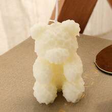 1pc Rose Bear Scented Candle, Available In Large And Small Sizes, Multiple Color Options, Suitable For Valentine's Day Candles, Valentine's Day Gifts, Birthday Gifts, Romantic Wedding Fragrance Decor, Living Room And Bedroom Decorations - Multicolor - View 13