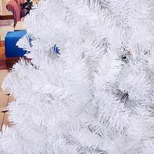 Ariv White Christmas Tree 1.5M/5ft Xmas Tree 550 PVC Tips Metal Stand For Family Store Party Christmas Holiday Decoration - WhiteTree - View 5