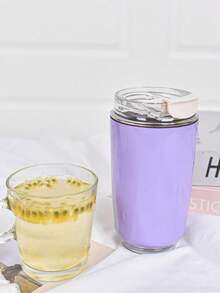 Portable Stainless Steel Leak-Proof Thermal Mug, Suitable For Hot & Cold Drinks, Casual, Holidays, Gift For Friends, Family, Partner, Classmates - Multicolor - View 8