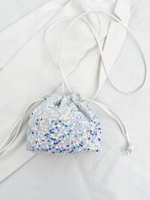 Bolso bandolera mini versátil y de moda para mujer - Blanco - Ver 8