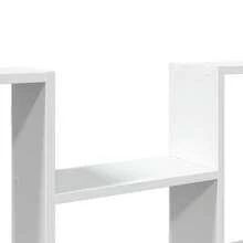 Estantería de pared vidaXL blanca, 99 x 15 x 60 cm, material a base de madera. - Multicolor - Ver 7