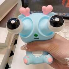 Dragon Anti-Stress Toy With Bouncing Eyes - Fun Anti-Stress Toy, Perfect For A Gift - Màu xanh lam - Xem 3