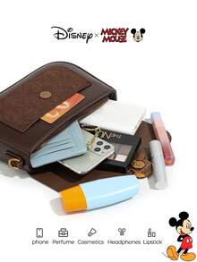 Women's New Retro Mickey Mouse High-End Small Square Bag - Luxury Niche Style Bag For Commuting, Shoulder And Crossbody - Multicolor - View 10