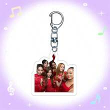 KATSEYE Keychain, Kpop Fans Merch Goods, 2D Acrylic Keychain, Concert Fangoods, Halloween & Christmas Gifts, Small Gifts, Collectibles - Multicolor - View 18