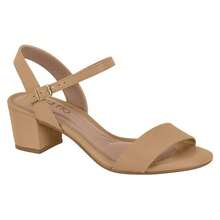 Beira Rio Women's Sandal With Medium Chunky Heel 82461176 - Tan Napa 82461176 - View 2